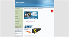 Desktop Screenshot of hakov.sk